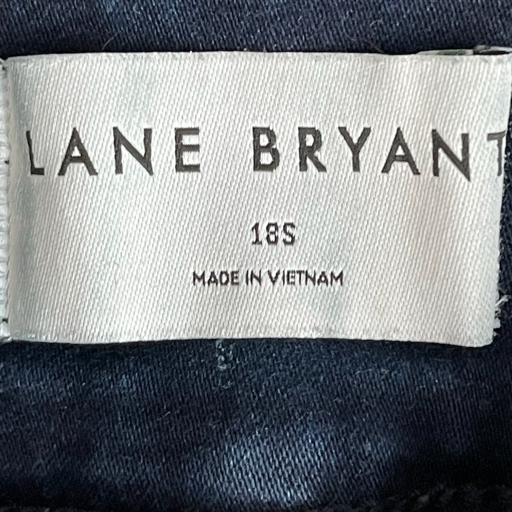 Lane Bryant Women's Blue Pull On Stretch Skinny Jeggings Jeans Plus Size 18S - Picture 5 of 7